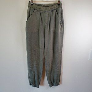 C C California olive jogger lounge pants womens size L